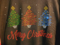 Merry Christmas - Bling Shirt