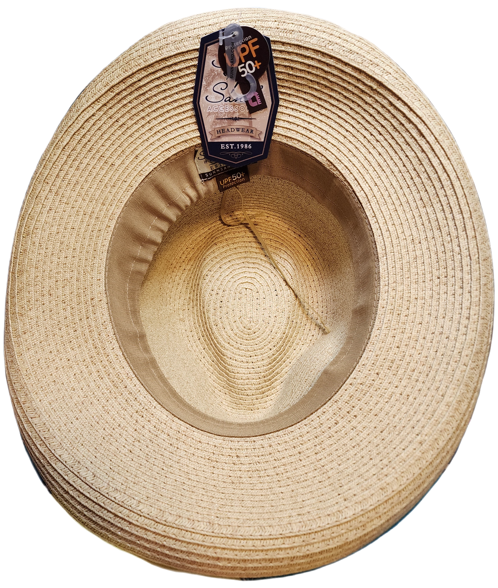 Up Brim Safari Hat with Starfish and Sea Shell trim – HatLadyBling