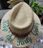 Keep the Party Going Panama Style Hat