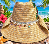 Parrot Palm Tree Western Hat