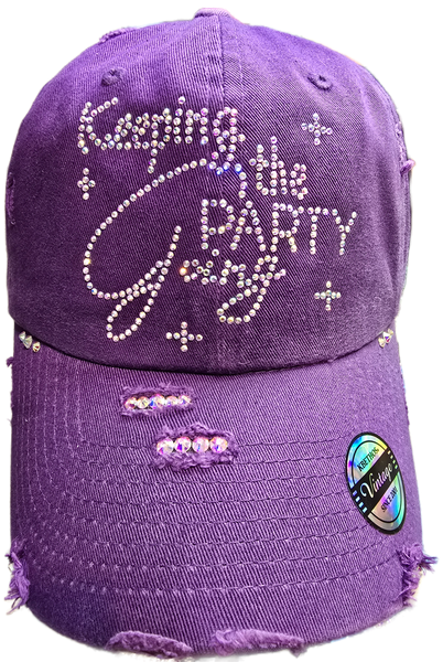 Keeping the Party Going Bling Cap