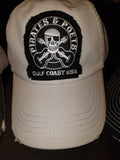 Pirates & Poets Distressed Caps