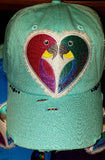 ...Parrot Head Love Bling Cap
