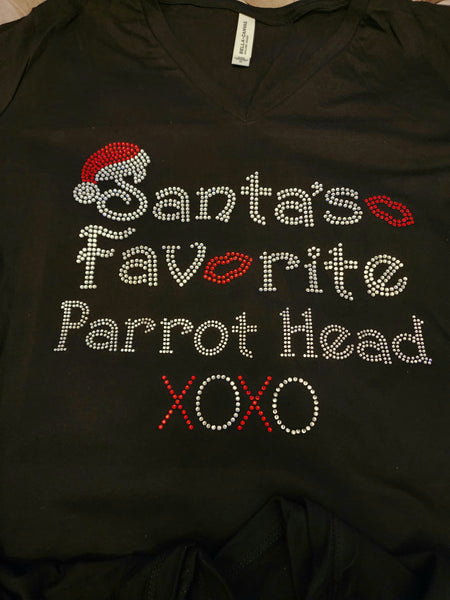 Santa's Favorite Parrot Head
