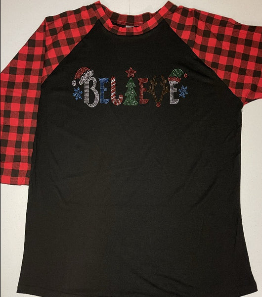 BELIEVE Bling Shirt