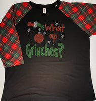 What Up Grinches - Bling Shirt